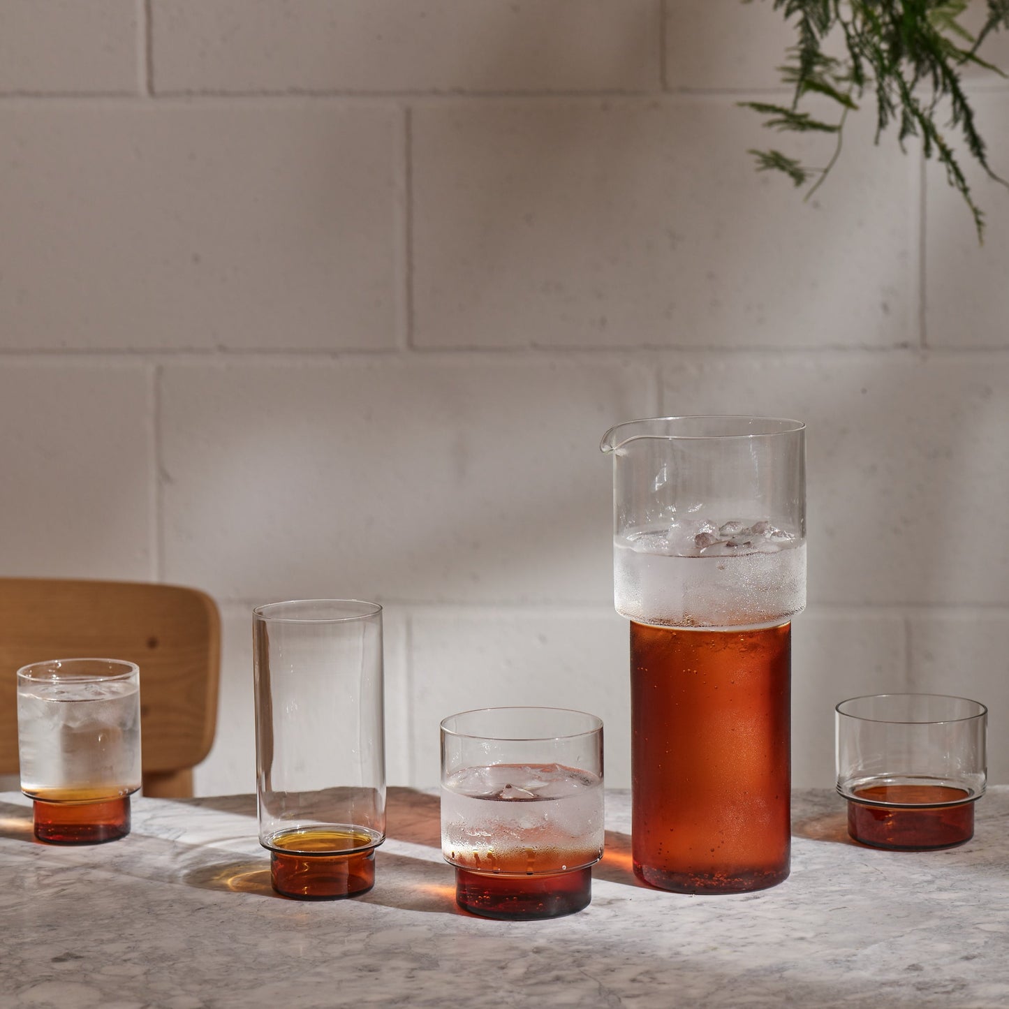 RYE Highball Glass / Water Glass SET OF 2