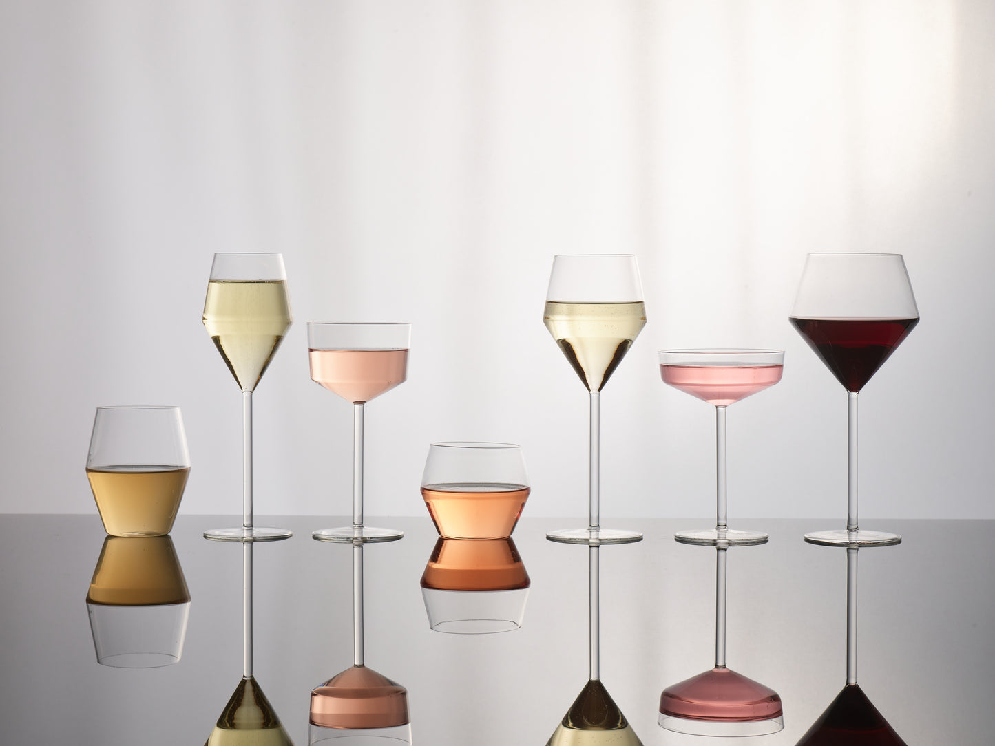 Genévrier Cocktail / Verre coupé / Ensemble de 2