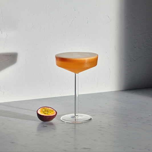 Wacholdercocktail / Coupéglas / 2er-Set