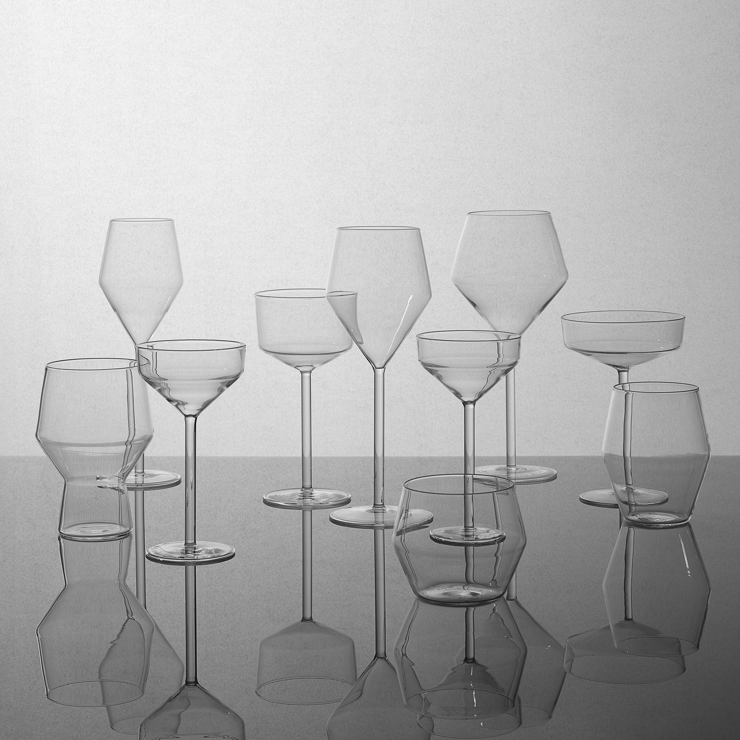 Wacholder-Kurzbecher / DOF-Glas / 2er-Set