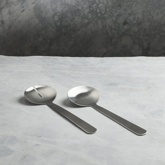 Zofia salad servers STAINLESS STEEL