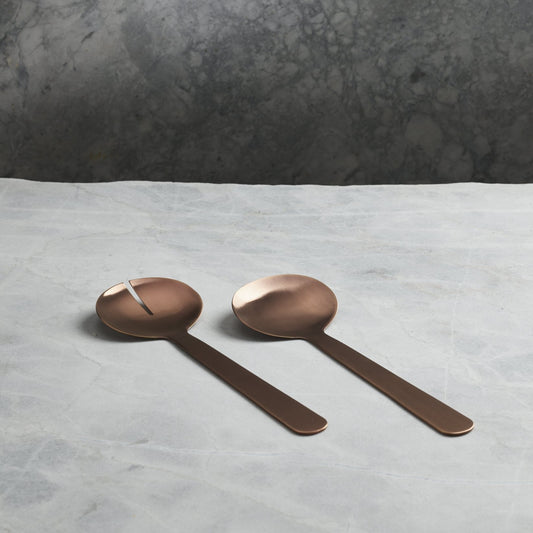 Zofia salad servers ROSE GOLD