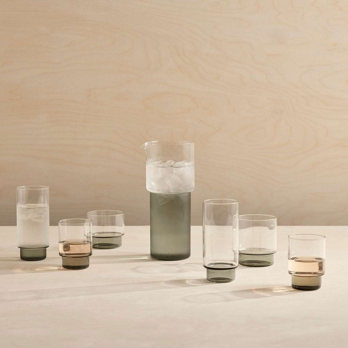 RYE Stemless Wine Glass / Juice Glass / SET OF 2